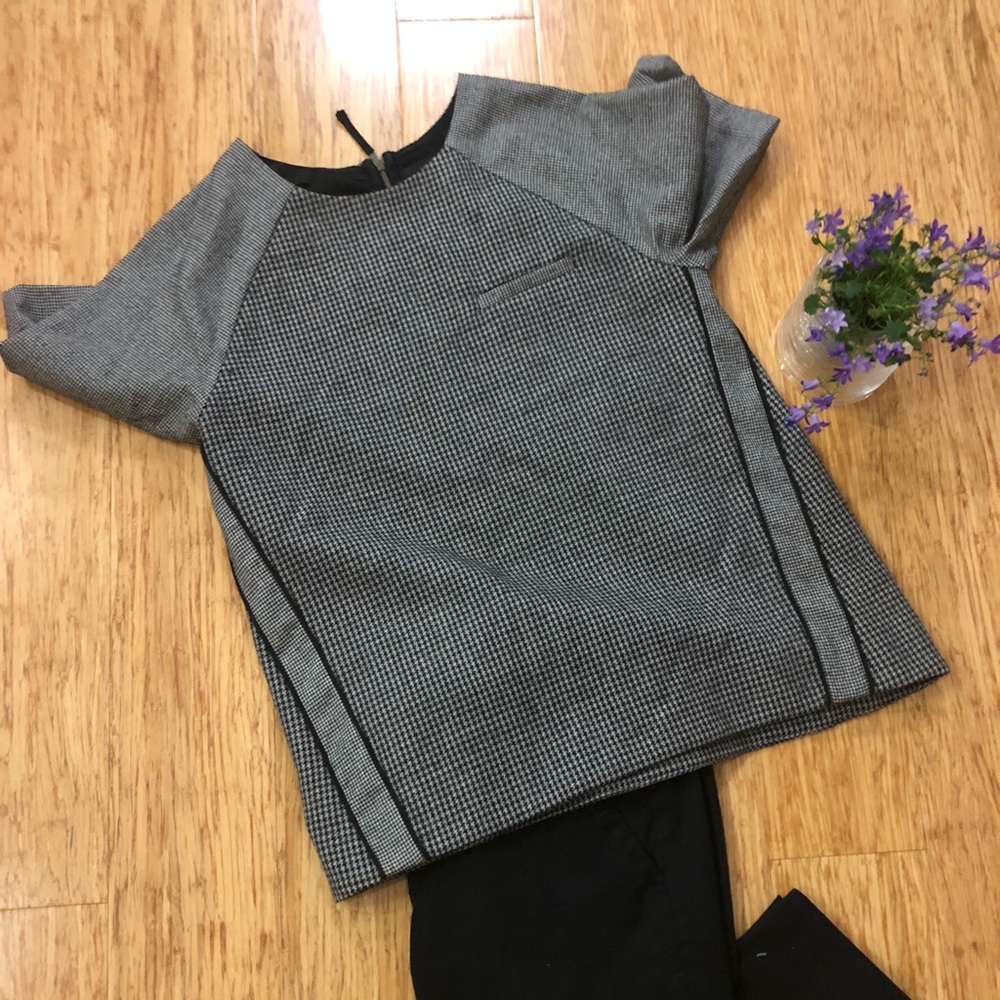 Classic J Crew houndstooth shit